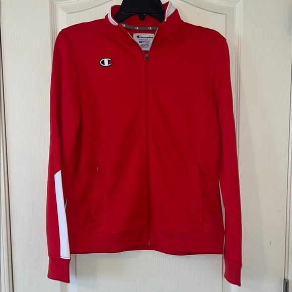 Champion Red Track Jacket woman’s small - Picture 1 of 5